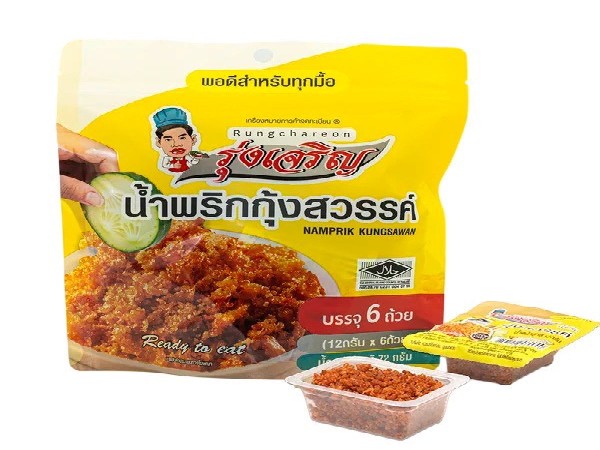 น้ำพริกมินิรุ่งเจริญ 10.-