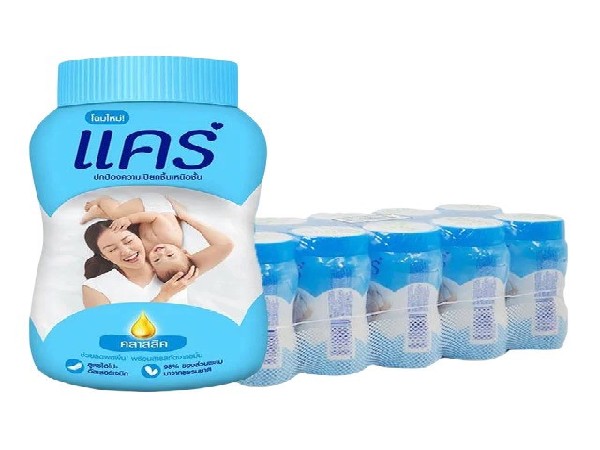 แป้งแคร์ 50 กรัม 13.-